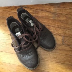 Brown Boy dress shoes